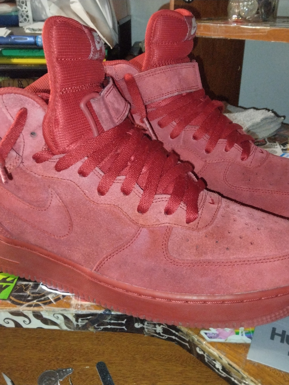 Air Force One Mid Red October - 10.5